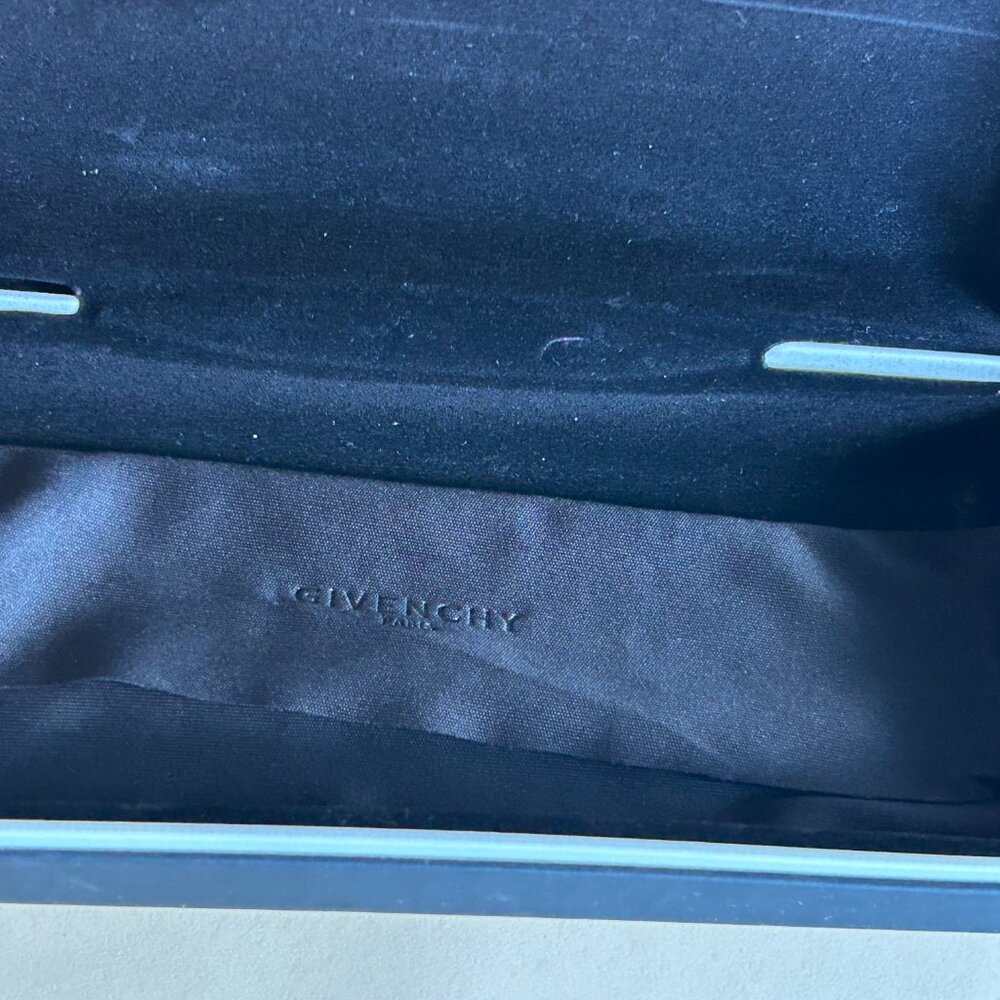 Givenchy Sunglass Case Black Hard Shell Case Only - image 4